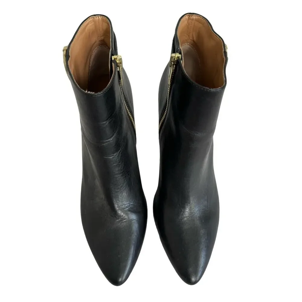 Calvin Klein Womens Jailene Dress Ankle Boots in Black Size 8 1/2‎ M